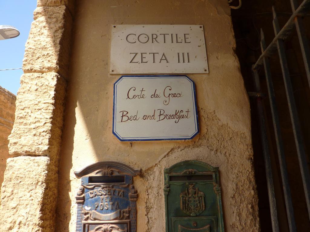 Corte Dei Greci Panzió Agrigento Kültér fotó