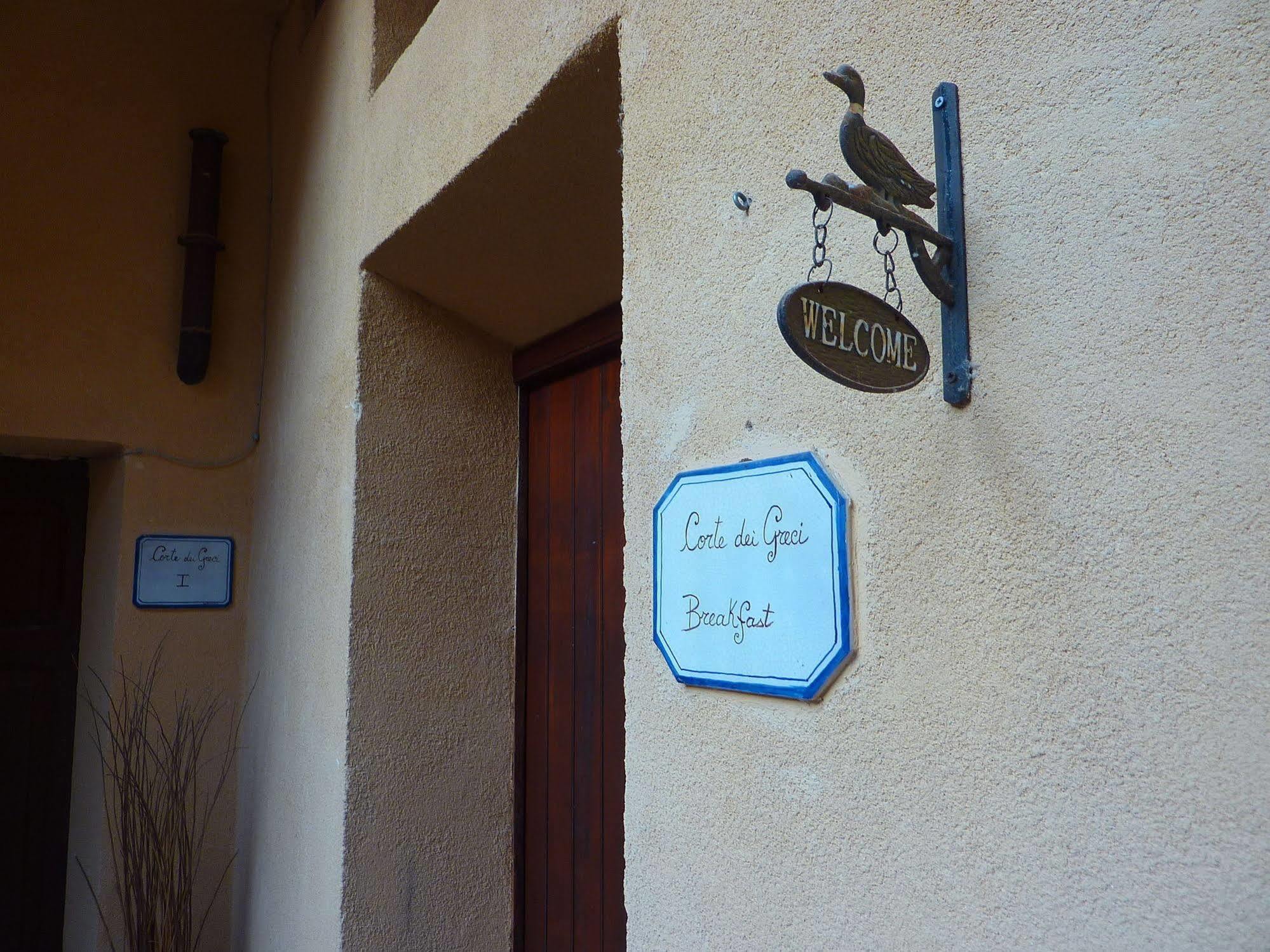 Corte Dei Greci Panzió Agrigento Kültér fotó